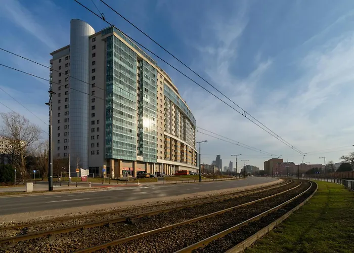 Wola 14th Floor - Parking & Balcony - By Rentujemy *